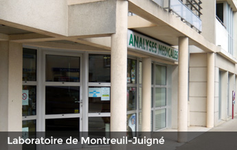 Laboratoire de Montreuil Juigné